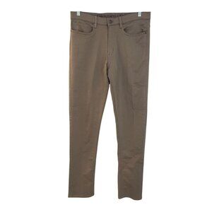English Laundry 4 Way‎ Stretch Fabric Pants Straight Fit Olive Beige 32x34 NEW